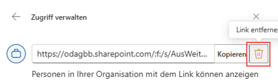 Sharepoint Link
