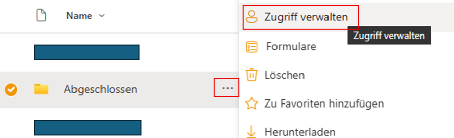 Sharepoint Zugriff